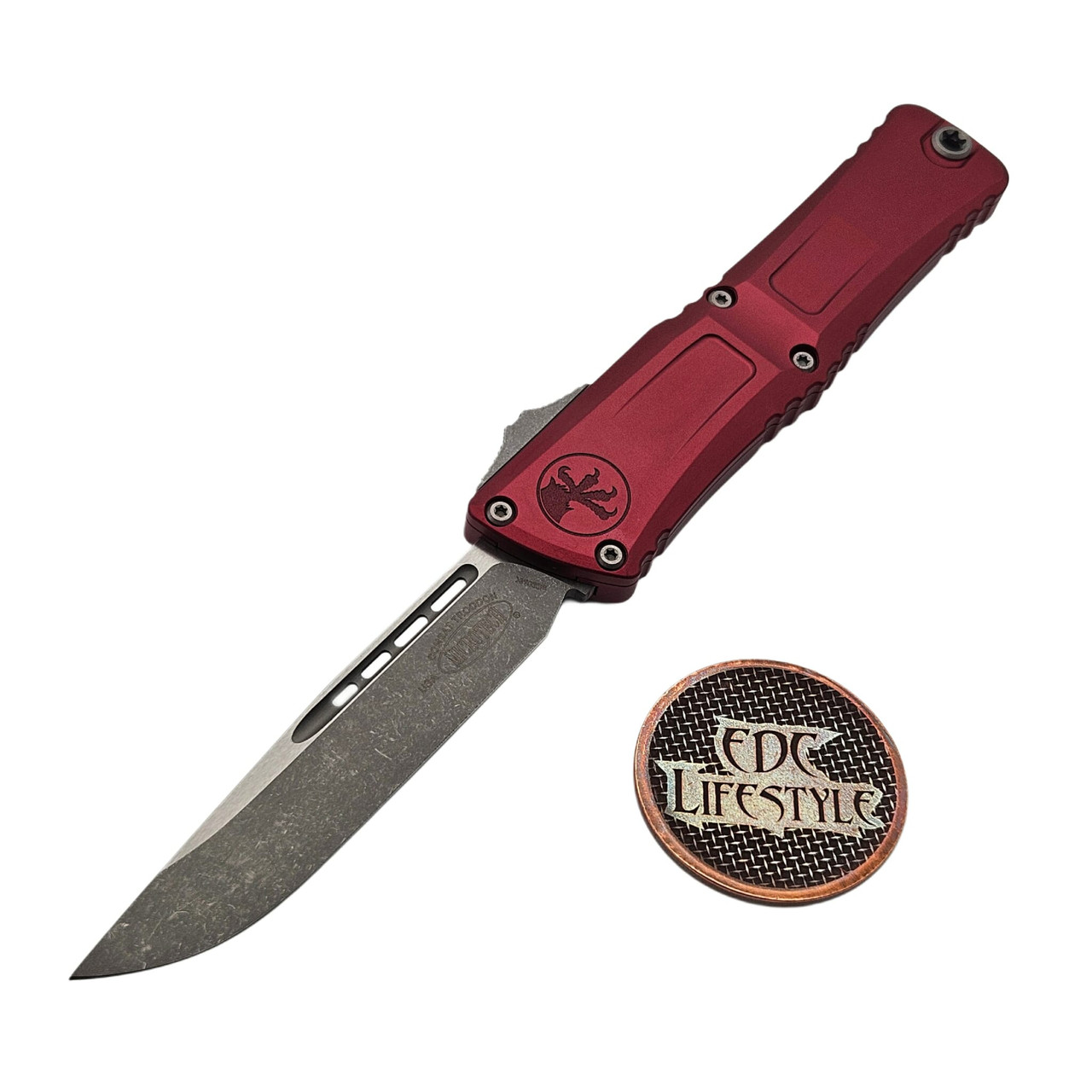 Microtech Combat Troodon Gen III Merlot 4" S/E Apocalyptic 1143-10APMR