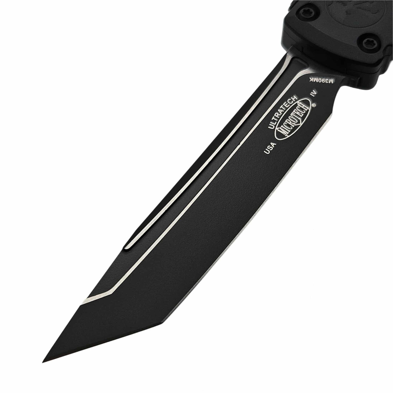 Microtech Ultratech Gen IV Black Tactical T/E 3.55" M390MK 11234-1T