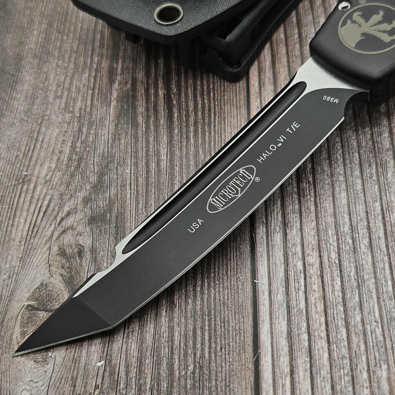Microtech Knives Halo VI T/E No Safety 250-1 S/N 1777 - Preowned