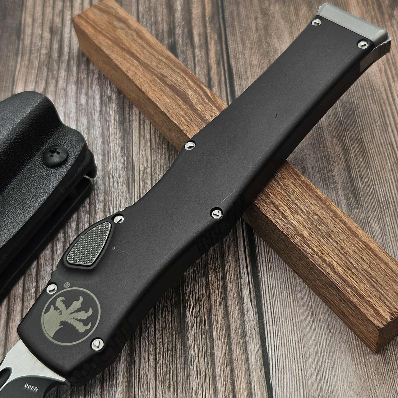 Microtech Knives Halo VI T/E No Safety 250-1 S/N 1777 - Preowned