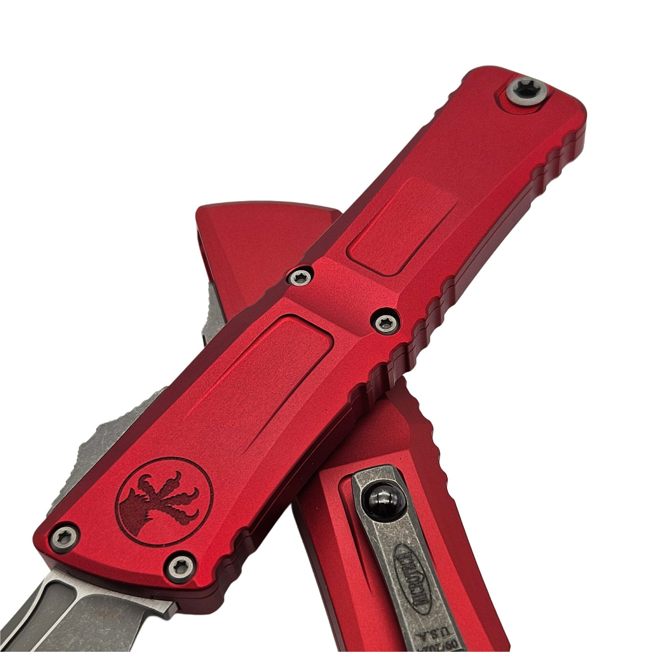 Microtech Combat Troodon Gen III Red 4" T/E Apocalyptic 1144-10APRD