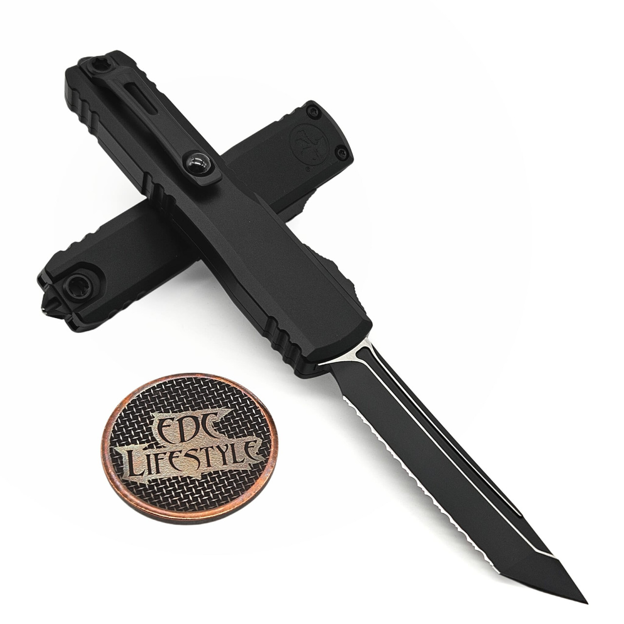 Microtech Ultratech Gen IV Black Tactical T/E 3.55" M390MK 11234-3T ...