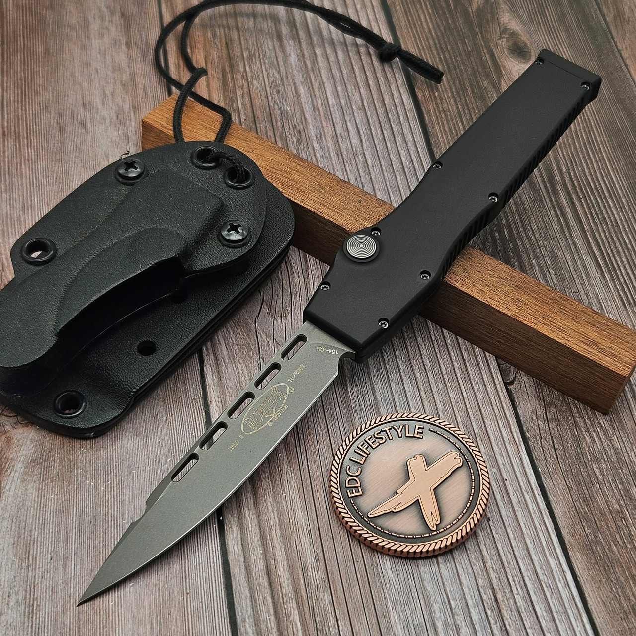 Microtech Halo II Clip Point Bead Blast - Preowned