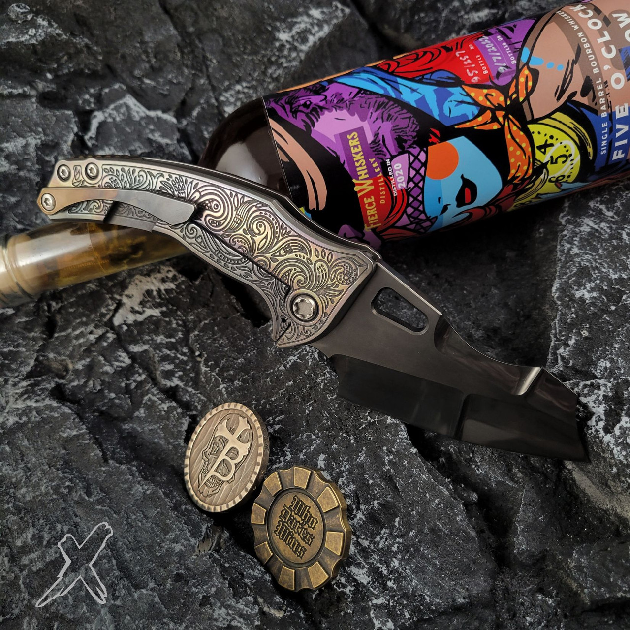 Borka Blades/Ti2 Design/Marfione Custom Triple Collab Shylock DLC Blade