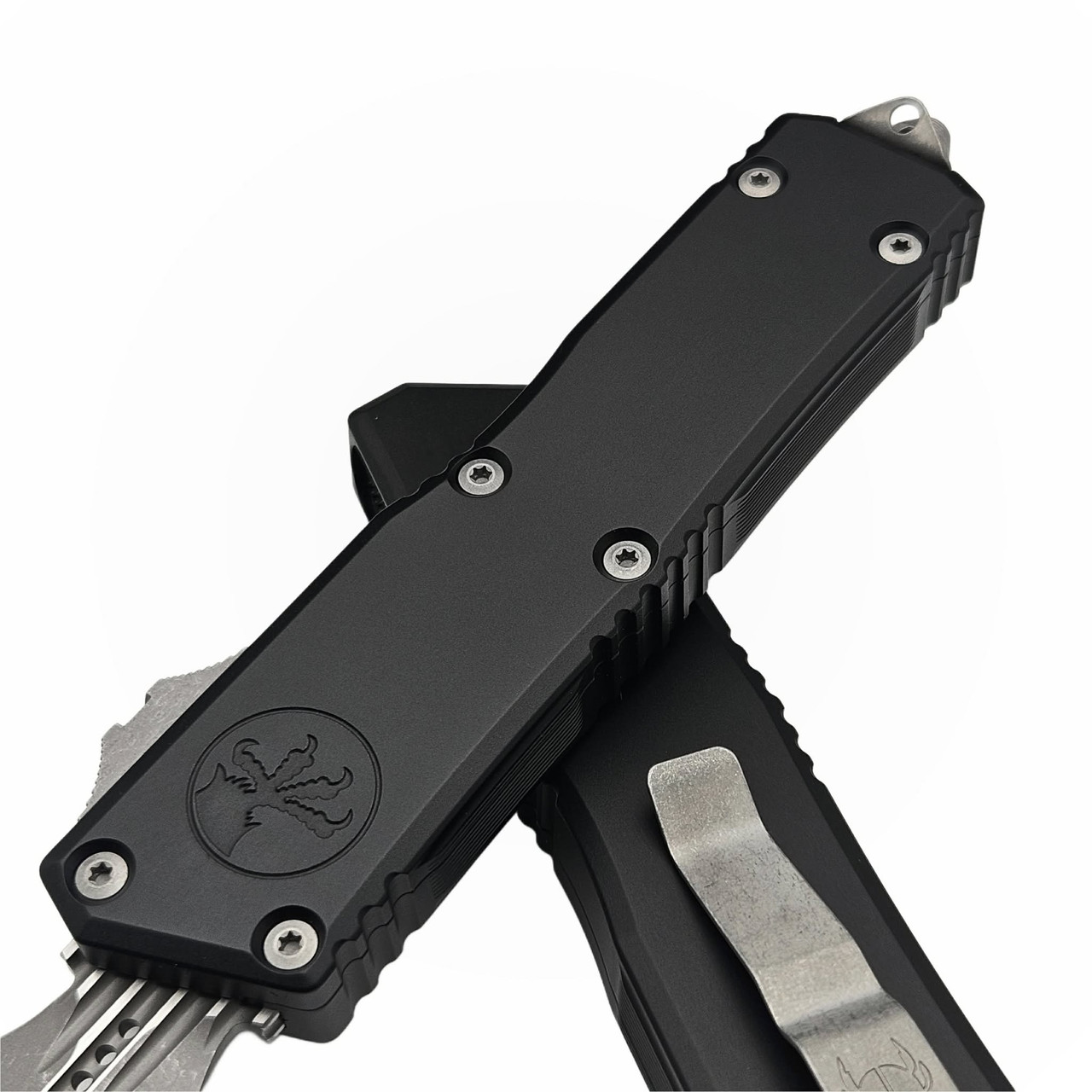 Microtech Executive Scarab II D/E-S Full Serrated Gen III Apocalyptic ...