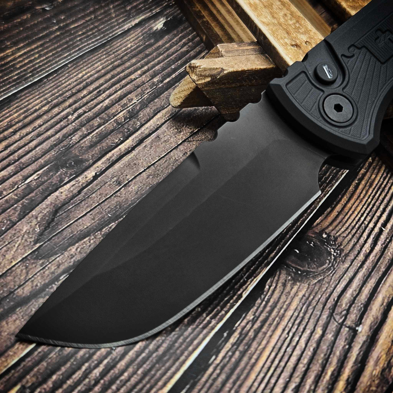 Chaves Knives Pro-Tech Redencion 229 Auto Operator Key Tritium Button D ...