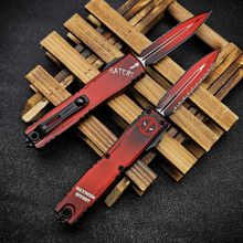 Microtech Cypher II 1241-10APSPR Black Anodized Apocalyptic