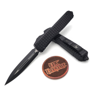 Microtech Ultratech 122-1TFRS Tactical Frag Double Edge Black Standard