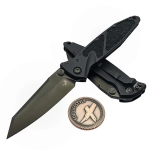 Microtech Socom Elite Warcom Manual Black Shadow 4" S/E DLC 259-1DLCTSH