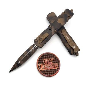 Microtech 225-1RCS Red Camo Dirac Double Edge