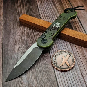 Microtech LUDT Gen II Slab Side Outbreak 135S-1OBDS S/N 021 - Preowned