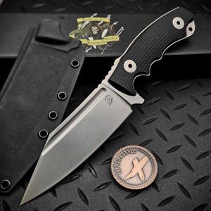 Bastinelli Knives Assaucalypse Compact Black G10 Stonewash M390