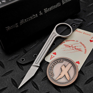 Bastinelli Picoeur Stonewash Fixed Blade