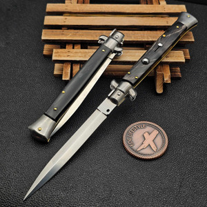 Franke Beltrame 11" Stiletto Dagger Buffalo Horn