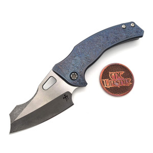 Borka Blades/Ti2 Design Shylock Acid Wash Two Tone Blade Blue Hula