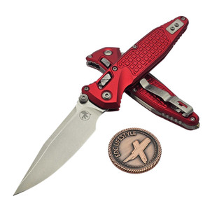 MICROTECH RED SOCOM RAM-LOK S/E STONEWASH FRAG ALUMINIUM 160RL-10FRRD