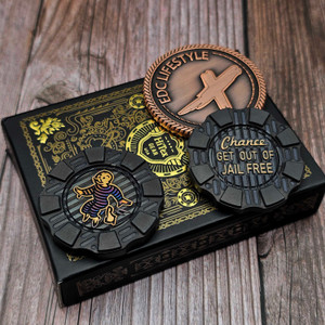 HiTex Gear Titanium GOOFJ Get Out Of Jail Free Chip