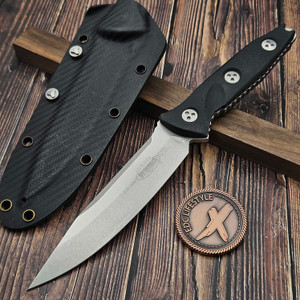 Microtech Socom Alpha S/E Stonewash 103-10 - Preowned S/N 2466
