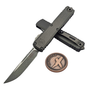 Microtech Ultratech Gen IV Natural Clear S/E 3.55" Apocalyptic 11214-10APNC by EDC Lifestyle