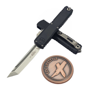 Microtech UTX-70 Gen IV Black 2.5" T/E Stonewash 11494-10 by EDC Lifestyle