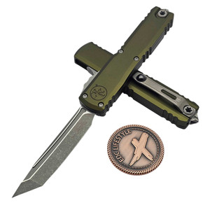 Microtech Ultratech Gen IV OD Green T/E 3.55" M390MK Apocalyptic 11234-10APOD