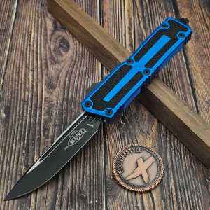 Microtech Scarab II Gen III Blue S/E 1278-1BL - Preowned
