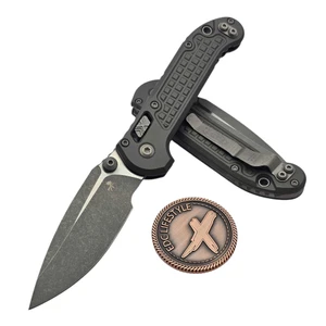 Microtech LUDT Ram-Lok Natural Clear Frag 3.40" Clip Point Apocalyptic 1135RL-10APFRNC By Edc Lifestyle