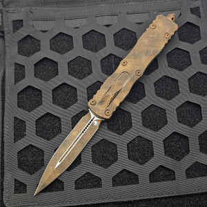 Microtech Knives Dirac Delta Plague Outbreak 3.75" D/E 227-1PLOBS