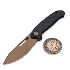 Vosteed Zander Black Aluminum Vanchor Lock 3.4" S/E Copper Dune VS-A4601 by EDC Lifestyle