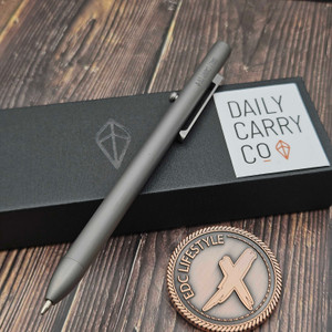 Daily Carry Co TiPen Titanium Bolt Action  by EDC Lifestyle