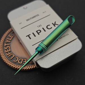 Daily Carry Co TiPick Emerald Titanium by EDC Lifestyle