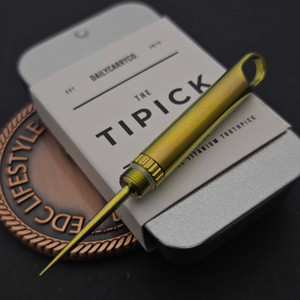 Daily Carry Co TiPick Gold Titanium by EDC Lifestyle