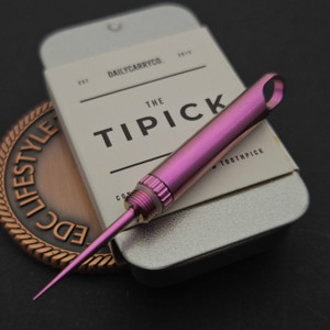 Daily Carry Co TiPick Magenta Titanium  by EDC Lifestyle