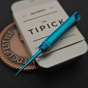 Daily Carry Co TiPick Turquoise Titanium  by EDC Lifestyle