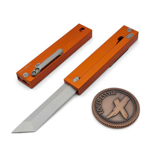 Daily Carry Co The Parachute TiSlide Al Orange 2.75" T/E  by EDC Lifestyle