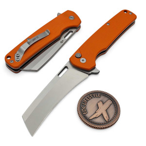 Daily Carry Co Gauntlet H Orange 3.74" Hawksbill  by EDC Lifestyle