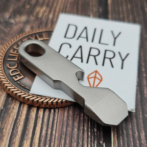 Daily Carry Co QuickPry Polished Mini Pry Bar by EDC Lifestyle