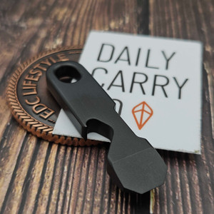Daily Carry Co QuickPry Black Mini Pry Bar by EDC Lifestyle