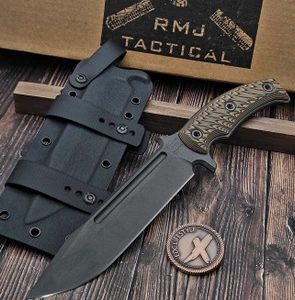 RMJ Tactical Combat Africa 7.5" 80CRV2 Tungsten Hyena Brown - Preowned