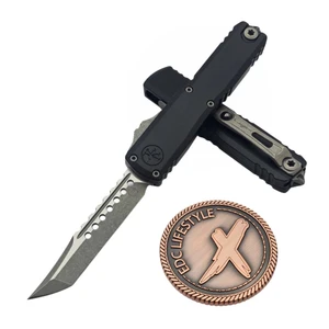Microtech UTX-70 Gen IV Black 2.5" Hellhound T/E Apocalyptic 14194-10APS by EDC Lifestyle