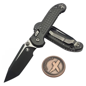 Microtech LUDT Ram-Lok Natural Clear Frag 3.40" T/E 1136RL-1FRNC by EDC Lifestyle