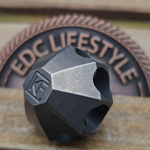 Custom Knife Factory CKF KAZ Bead Gray Titanium by EDC Lifestyle