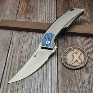 Reate Velocity Titanium Flipper w/Zircuti Bolster - Preowned