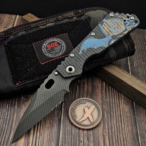 Mick Strider Custom Knives SMF Serrated - Preowned