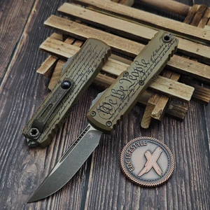 Microtech UTX-85 Gen IV Bronze S/E 3.10" 12314-13AP-GOALS by EDC Lifestyle