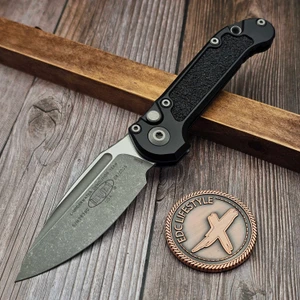 Microtech LUDT Black S/E Apocalyptic 1135-10AP S/N 56390 - Preowned