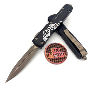 Microtech Ultratech 123-13DMS Dead Man's Hand Bronzed