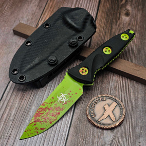 Microtech Socom Alpha Mini Zombie 113M-1Z - Preowned