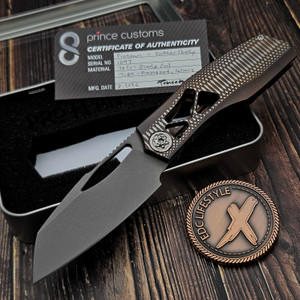 Prince Customs Protean Putter Skelly 2.92" Wharncliffe S/N 1047