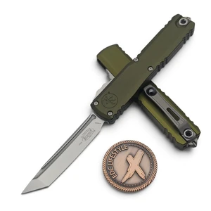 Microtech Ultratech Gen IV OD Green T/E 3.55" M390MK Stonewash 11234-10OD by EDC Lifestyle
